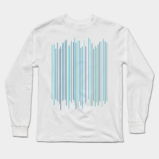 Thin Blue Lines Dancing Long Sleeve T-Shirt